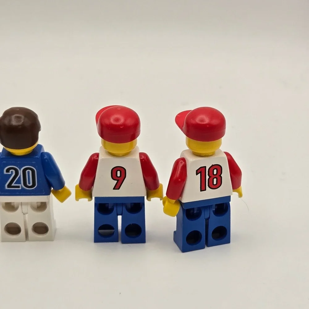 LEGO 8pc USA World Cup Soccer Minifigure Lot Vintage 90s Sports Figures